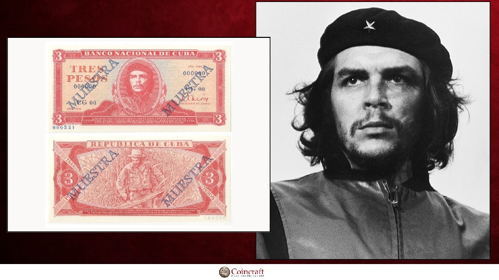 Cuba Pesos Honouring Ernesto "Che" Guevara (1928 – 1967) - Coincraft